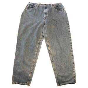 Vintage 90s Levis 560 Loose Fit Tapered Leg Jeans W38 L30 Mens Blue Denim‎